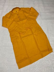 Men's Yellow Kurta