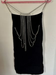 Zara Shimmer Bodycon Dress
