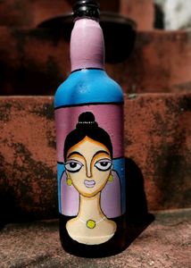 Women Bottle Art