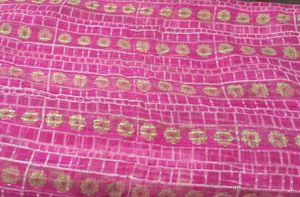 Beautiful Green &amp; Pink Saree