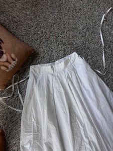 White Ethnic Skirt