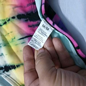 🤎 Colorful Tie-Dye Bikini Bottom
