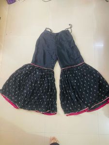 Embroidered Sharara Set with Dupatta