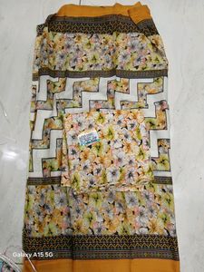 5 Meter Cotton Fabric With Duptta
