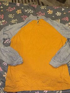 ROADSTER Stylish Color Block Long Sleeve Top