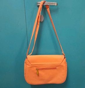 Orange Crossbody Sling Bag