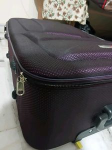 Luggage Set - Burgundy &amp; Purple