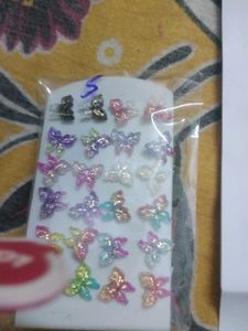 new  full set Butterfly Hair Clips -