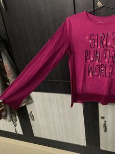 Pink Full Sleeve Shirt
