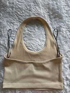 H&amp;M Beige Halter Top