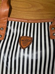 Striped Tote Bag