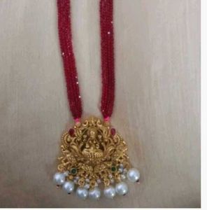 Exquisite Lakshmi Pendant Necklace
