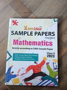 Xam Idea Sample Papers Mathematics Class 10