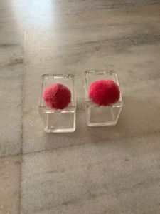 Cute Pink Pom container