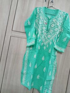 !SALE! Chickankari Handwork Kurta