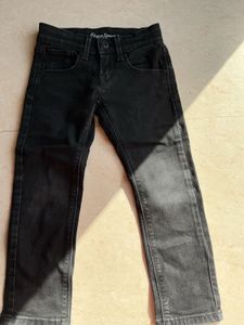 Pepe Jeans Black Denim Pants for Kids