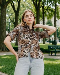 SHEIN BRAND SALE🎊 Animal Print Shirt
