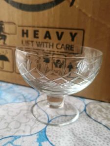 Glass Ice Cream Bowl (Set Of 15)