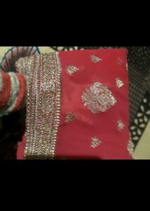 Rust Colour Saree