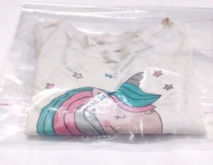 Unicorn Baby Girl Dreams Long Sleeve T-Shirt