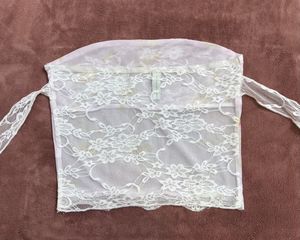 NEWME | Lace Floral Tube Top