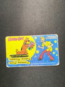 Scooby-Doo! Choki card collectible COMBO
