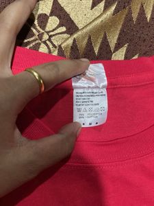 Vibrant Red Basic T-Shirt