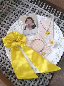 new yellow hair accessories combo