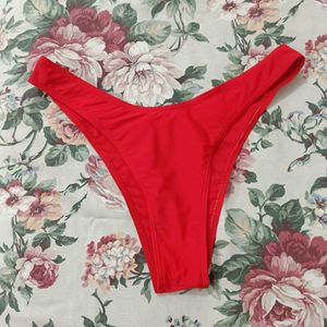 Women's Red Bikini Bottom