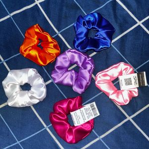 Colorful Scrunchie Set of 6