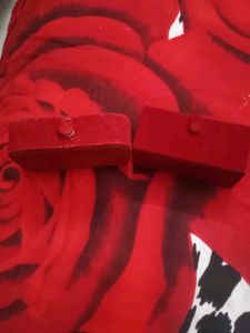 Red Velvet Jewelry Box (2+1)