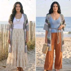 Boho Chevron Knit Cardigan