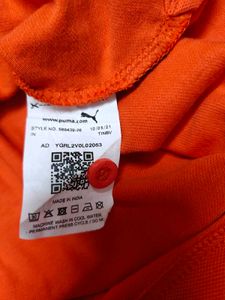 Puma Orange Polo T-shirt