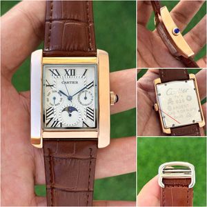 Cartier Tank watch unisex.