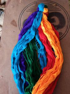 Vibrant Multicolored Tassel Set