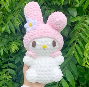 Handmade Crochet My Melody Keychain