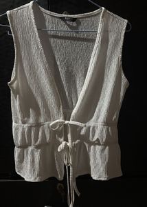 tie front top