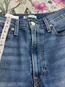 Classic Blue Denim Flare Jeans