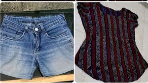 Pack,2 Quality Brown Top & Short