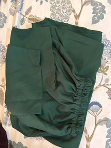 Elegant Emerald Green anarkali medium size