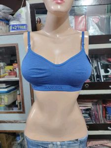 Comfortable Blue Sports Bra