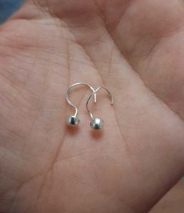 Pearl &amp; Silver Nose Pins - Set of 3