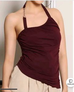 🍷Aesthetic Halter Top🍷