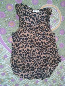 Stylish Leopard Print Sleeveless Top