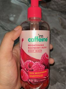 mCaffeine Raspberry Rush Body Wash