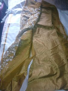 Embroidered original Jimmy choo dress material