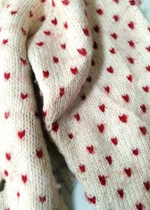 Mougat Knit Sweater with Doll Design,pinterest