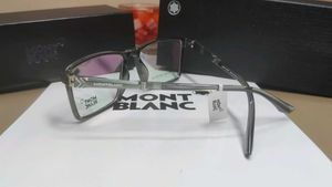 Mont Blanc Eyeglasses - Stylish Grey Frames
