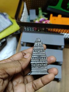 Lord Vishnu &amp; Temple Showpiece Set