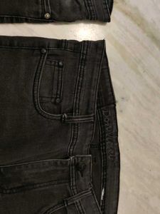Men's Charcoal Grey Jeans